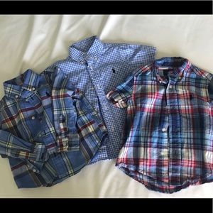 Ralph Lauren Toddler Button Down Shirts